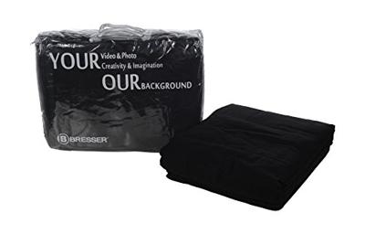 BRESSER Y-9 Achtergrond Doek 3x6m Zwart