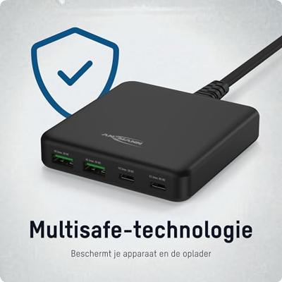 Ansmann USB & USB-C Lader 65W - DC465PD - thumbnail