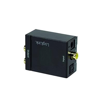 LogiLink CA0101 LogiLink - Digital-Analog-Audiowandler Toslink / Cinch / Jackplug Audio Adapter [1x Toslink-bus (ODT), Cinch-koppeling - 1x Cinch-koppeling, LogiLink CA0101 LogiLink - Digital-Analog-Audiowandler Toslink / Cinch / Jackplug Audio Adapter [1x Toslink-bus (ODT), Cinch-koppeling - 1x Cinch-koppeling,