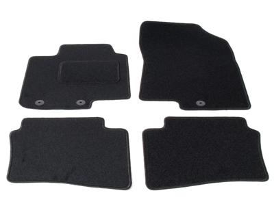 Automatten op maat - zwart stof - Hyundai i20 vanaf 2014