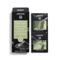 Apivita Masks & Scrubs Face Mask with Green Clay Mask 16ml - thumbnail