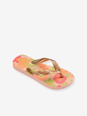 Teenslippers kids Flores Ballet HAVAIANAS goudbeige Teenslippers kids Flores Ballet HAVAIANAS goudbeige