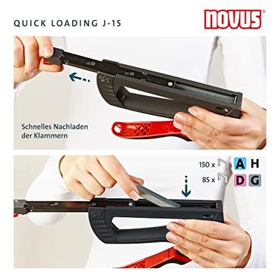 Novus Office HANDTACKER J-15 030-0441 Nietpistool Lengte nieten 4 - 10 mm Novus Office HANDTACKER J-15 030-0441 Nietpistool Lengte nieten 4 - 10 mm