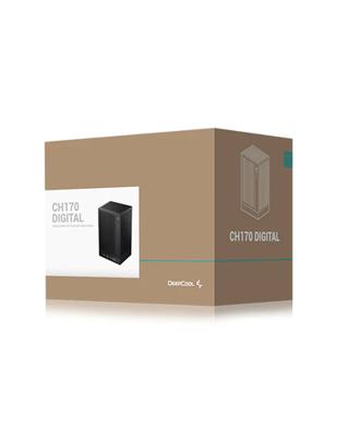 ATX Semi-toren BehuizingDEEPCOOL R-CH170-BKNPIOD-G-1 Zwart