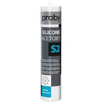 Proby Silicone Acetoxy S2 | 280 ml | Wit (12 stuks) - 12002438 - thumbnail