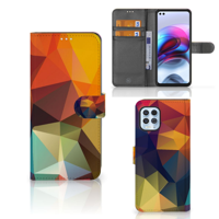 Motorola Moto G100 | Book Case | Polygon Color - thumbnail