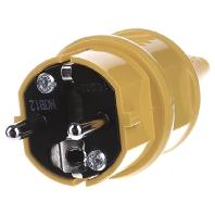 MENNEKES 10840 Stekker met randaarde Kunststof 230 V Geel IP44 - thumbnail