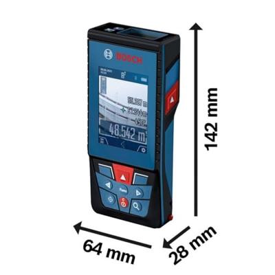Bosch Blauw GLM 100-25 C | Professional Laserafstandsmeter | 3 x 1.5 V LR6 Batterij (AA) | IP54 - 0601072Y00 - thumbnail