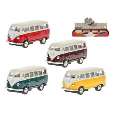 Kids Globe Vw classical bus 1962 die cast (1:64/4 ass.)