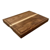 BASIC CULINAIR - Keukenhulpen - Snijplank Teakhout 45x35cm - thumbnail