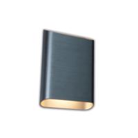 Wandlamp Artdelight Diaz 2 Lichts Large LED 2700K Dimbaar Gunmetal - thumbnail