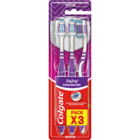 Colgate Tandenbostel ZigZag 3 Stuks bij Jumbo - thumbnail
