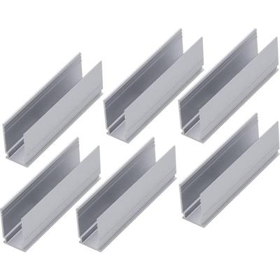 Paulmann Neon 94215 Verlichtingssysteem Plug&Shine Montageclips Set van 6 stuks Wit Paulmann Neon 94215 Verlichtingssysteem Plug&Shine Montageclips Set van 6 stuks Wit