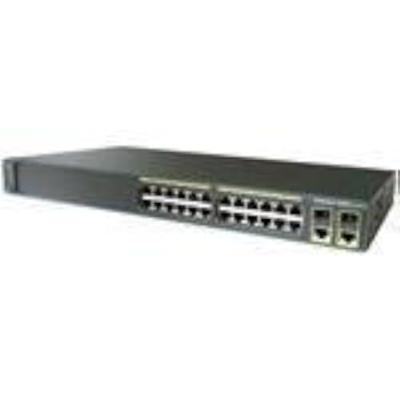 Cisco WS-C2960+24TC-L Catalyst 2960 Plus Gigabit Ethernet Switch (24-poort, RJ-45, SFP)