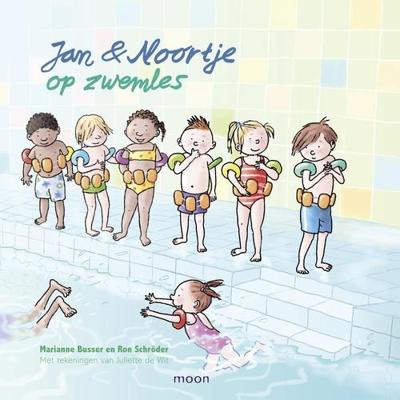 Jan & Noortje op zwemles - Ron Schröder, Marianne Busser - ebook