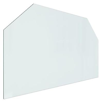 VidaXL Glasplaat openhaard zeshoekig 100x60 cm