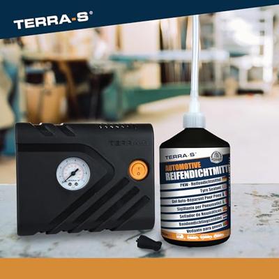 AUTOSTYLING SEEHASE reifenpannen-set "terra s " terra s tire tensioner se with compressors