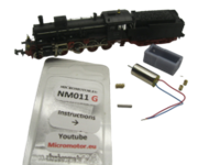 micromotor NM011G ombouwset voor minitrix BR 56.11 DB, DRG 56.8-11, K.Bay.Sts.B. G 4/5 H, u.a. - thumbnail