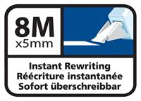 Correctietape TIPP-EX Micro Tape Twist Blauw Plastic (10 Onderdelen) (10 Stuks) - thumbnail