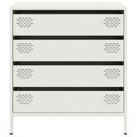 Dressoir 68x39x73,5 cm koudgewalst staal wit - thumbnail