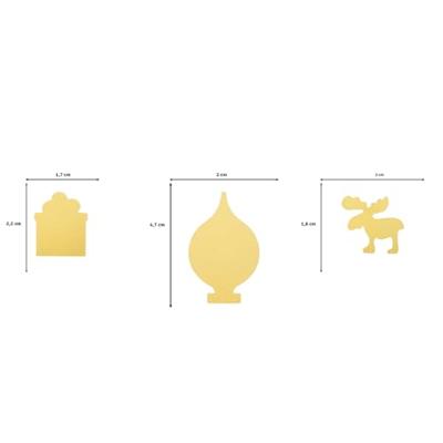 Vaessen Creative • figuurpons set kerstfiguren 3st.