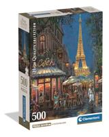 Clementoni legpuzzel night at the eiffel café, 500st. - thumbnail