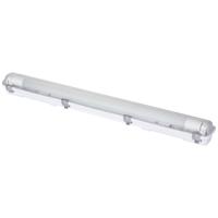 Sygonix LED-kuiplamp voor vochtige ruimte LED-buis T8 22 W Neutraalwit Grijs (doorschijnend) - thumbnail