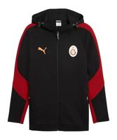 PUMA Galatasaray SK Evostripe Trainingsjack Hooded 2025-2026 Zwart Rood Oranje - thumbnail
