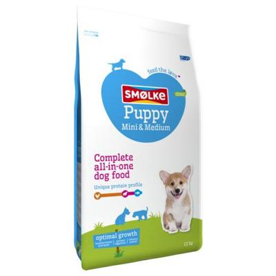 Smølke Puppy Mini-Medium hondenvoer 12 kg