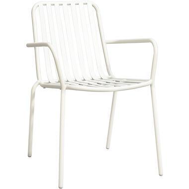 Stapelstoel Vence - metaal/zand - 82x55x62 cm