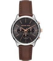 Horlogeband Michael Kors MK8722 Leder Bruin 20mm - thumbnail