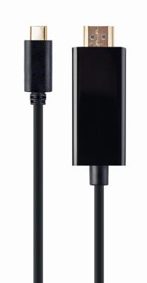 Kabel USB-C naar HDMI GEMBIRD A-CM-HDMIM-01 Zwart 2 m