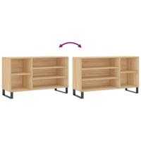 VidaXL Schoenenkast 102x36x60 cm bewerkt hout sonoma eikenkleurig - thumbnail