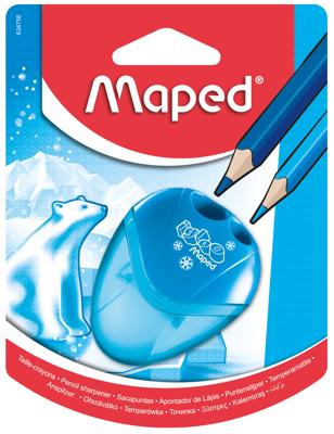 Maped Potloodslijper i-gloo 2-gaats, op blister