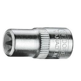 Gedore TX 20 E7 6187800 Buiten-zesrond (TX) Dopsleutelinzetstuk 6.16 mm M6 1/4 (6.3 mm)