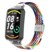 Braided nylon bandje met case - Multicolor Summer - Xiaomi Smart band 7 Pro - thumbnail
