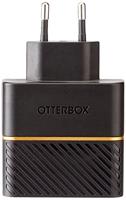 Otterbox Premium Fast Charge Wall Charger (Propack) USB-oplader 30 W 1x USB-A, 1x USB-C USB PD Zwart Snellader - thumbnail