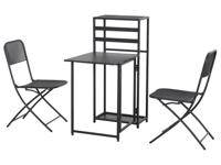 SIENA GARDEN Tuinset Palma (2 stoelen + 1 tafel (inklapbaar)) - thumbnail