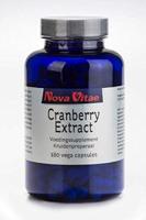Nova Vitae Cranberry extract 180 Capsules - thumbnail