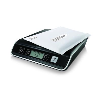 Dymo postweegschaal M5, weegt tot 5 kg, gewichtsinterval van 2 gram Dymo postweegschaal M5, weegt tot 5 kg, gewichtsinterval van 2 gram