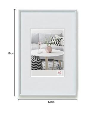 walther+ design KW318H Wissellijst Papierformaat: 13 x 18 cm Wit walther+ design KW318H Wissellijst Papierformaat: 13 x 18 cm Wit