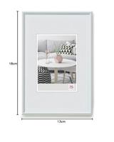 walther+ design KW318H Wissellijst Papierformaat: 13 x 18 cm Wit - thumbnail