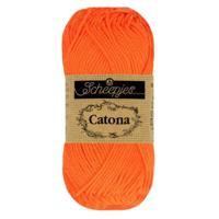 Scheepjes Catona - 10g - 603 Neon Orange - Haakgaren / Breigaren - thumbnail