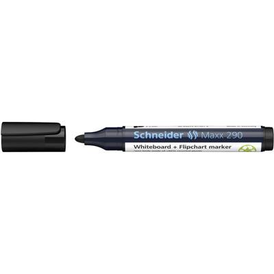 Schneider whiteboardmarker zwart 10st Schneider whiteboardmarker zwart 10st