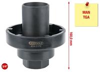 KS Tools 450.0175 3/4-sleufmoersleutel met geleidebuis, MAN TGA - thumbnail