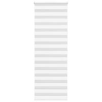 Zebra rolgordijn 80x200 cm stofbreedte 75,9 cm polyester wit - thumbnail