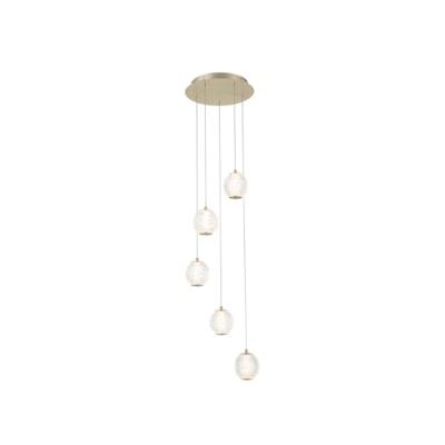 Searchlight 5-lichts vide hanglampAllure oosters - 51481-5SB