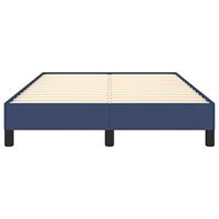 Bedframe stof blauw 120x200 cm - thumbnail