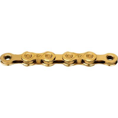 Kmc ketting "x12" chain kmc x12 126 links ti-n gold waxed