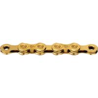 Kmc ketting "x12" chain kmc x12 126 links ti-n gold waxed - thumbnail